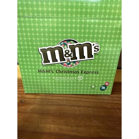 Department 56 M&M's Christmas Express- Christmas Village Piece In Box - Picture 7 of 7